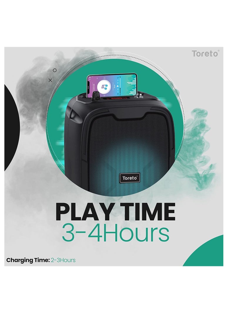 Toreto TOR-367 Revive-2 Wireless Super Bass Portable Party Speaker - Image 4