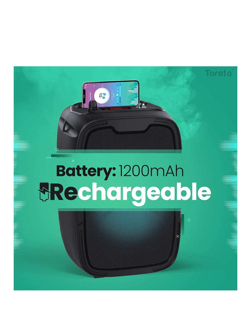 Toreto TOR-367 Revive-2 Wireless Super Bass Portable Party Speaker - Image 5