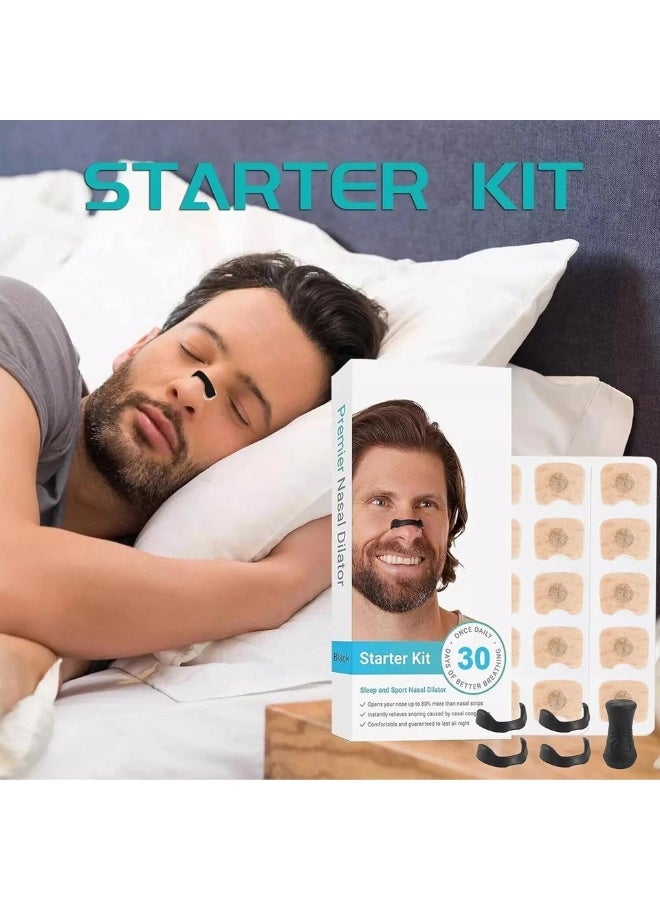 30 Anti-Snoring Magnetic Nose Clips: Stops snoring, helps you sleep better, and reduces snoring. - Image 2