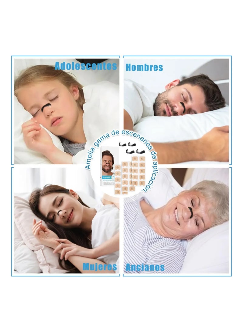 30 Anti-Snoring Magnetic Nose Clips: Stops snoring, helps you sleep better, and reduces snoring. - Image 4