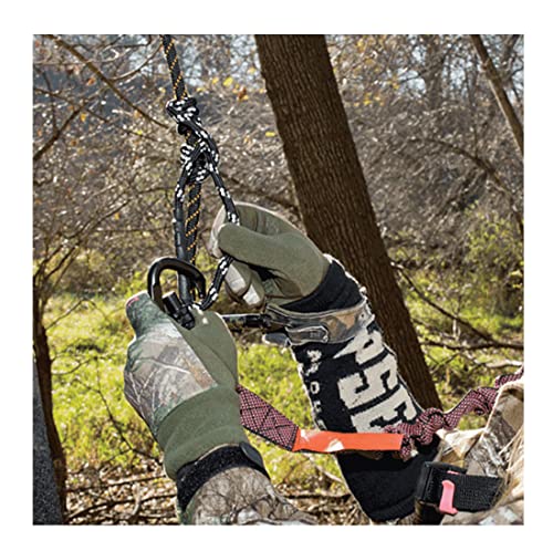 Muddy Safe-Line 30' Durable Nylon Outdoor Hunting & Treestand Safe System for Tree Climbing - Single Pack - Image 5