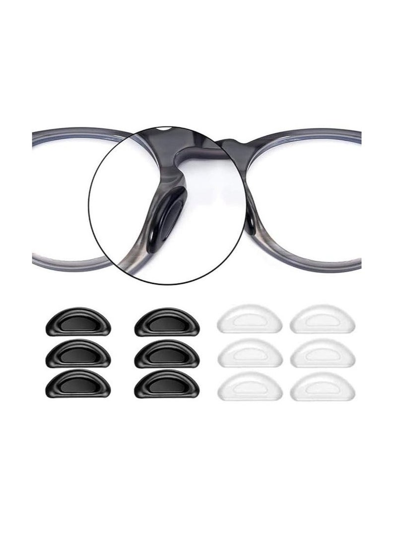 ماركة غير محددة Ear Gripper Holders for Eyeglass Nose Pads Silicone Anti Slip Glasses Eyeglasses Temple Tips Sleeve Retainer Extender for Eye Glasses Sunglasses of Adults and Kids 14 Pairs  - Image 5