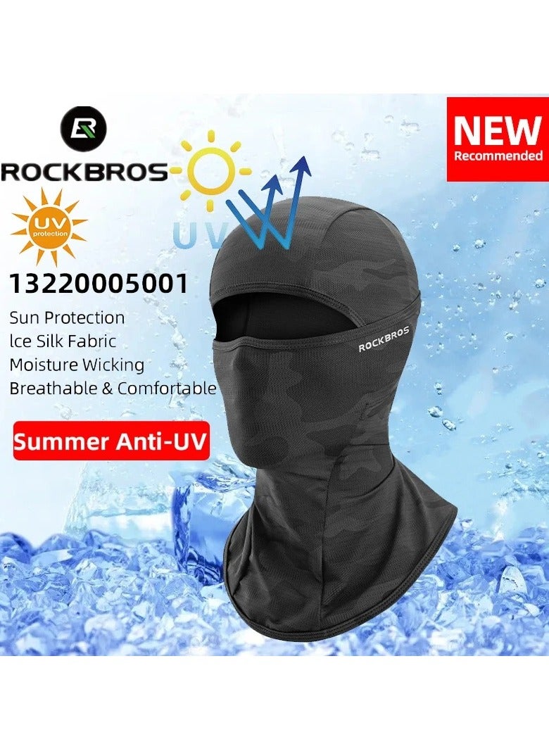 Rockbros ROCKBROS Breathable UV Protection Cycling Mask for Spring and Summer Multi-Functional Sports Balaclava for Biking and Outdoor Use
