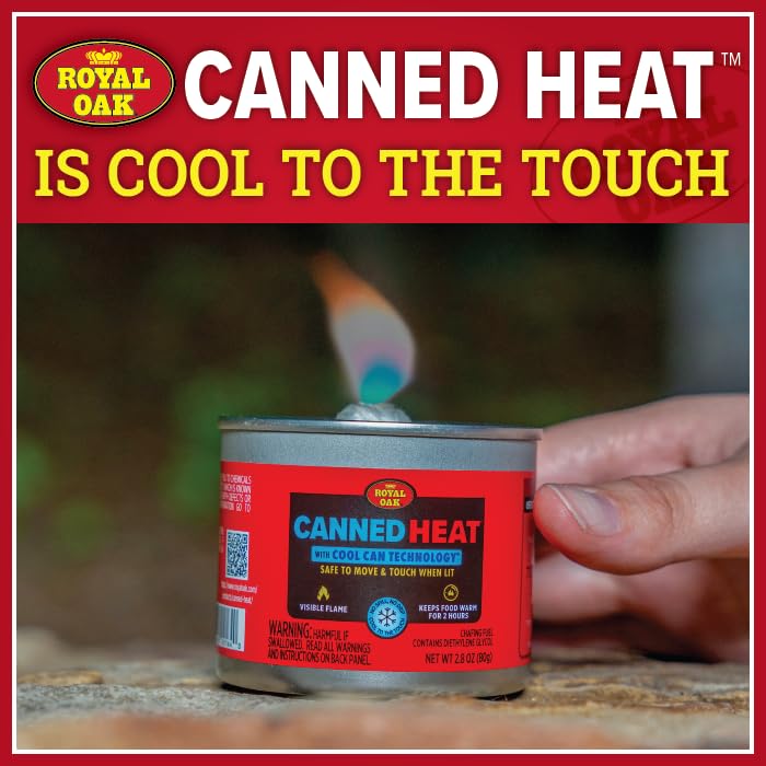 Royal Oak Canned Heat 12 Pack 6 Hour Chafing Fuel, Easy Open, Resealable, Non-Drip, for Food, Burners for Chafing Dishes, Buffet Burners, Parties, Weddings, BBQs - Image 4