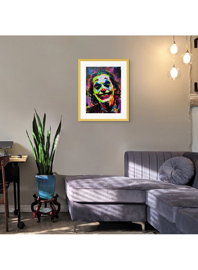 آرت دیکور  ديكور فني مؤطر بطباعة صورة فنية جميلة لجواكين فينيكس جوكر بوب أيقونيك فيلم شخصية عمل فني مطبوعات نابضة بالحياة ديكور حائط لغرفة المعيشة وغرفة النوم والمكتب والاستوديو وديكور المنزل - Image 2