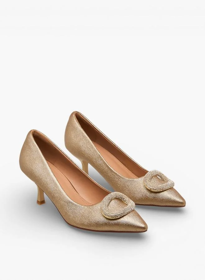 Paprika Women Kitten Heel Pumps Ramadan Collection