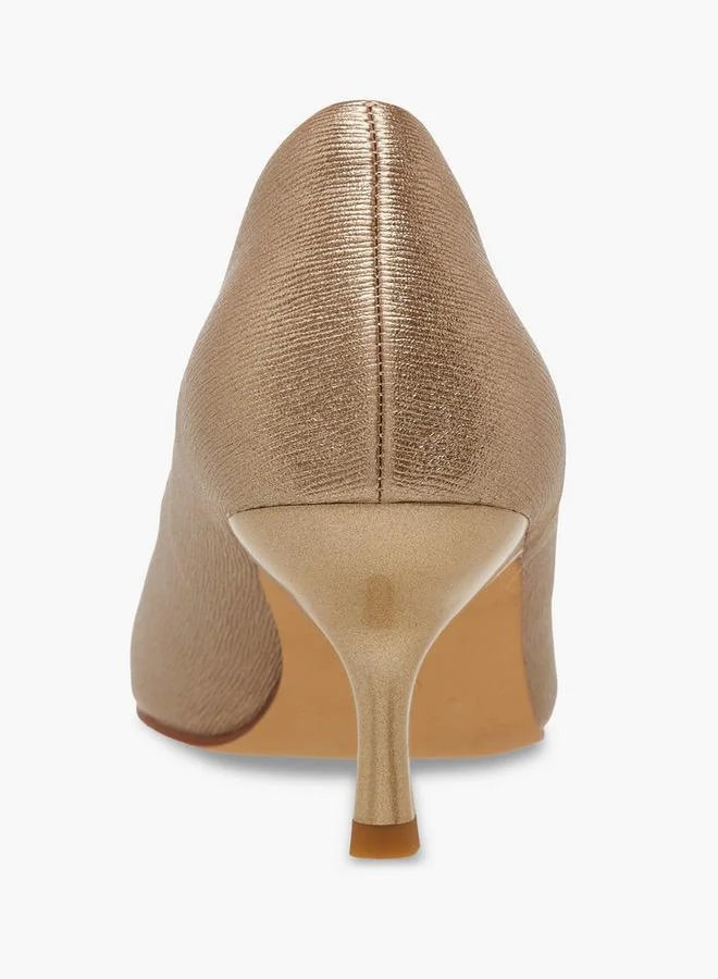 Paprika GOLD Women Kitten Heel Pumps Ramadan Collection for Women | Best Price UAE