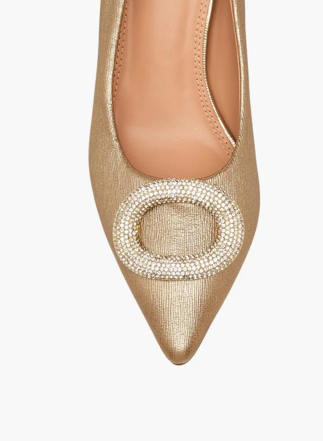 Paprika GOLD Women Kitten Heel Pumps Ramadan Collection for Women | Best Price UAE