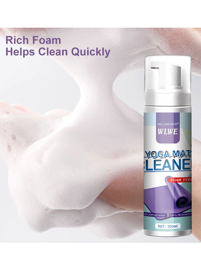 Nariele 200ml Yoga Mat Foam Cleaner Spray Wash for Exercise Pilates Workout Mats Fitness Equipment and Gym Accessories Cleaner - Image 5