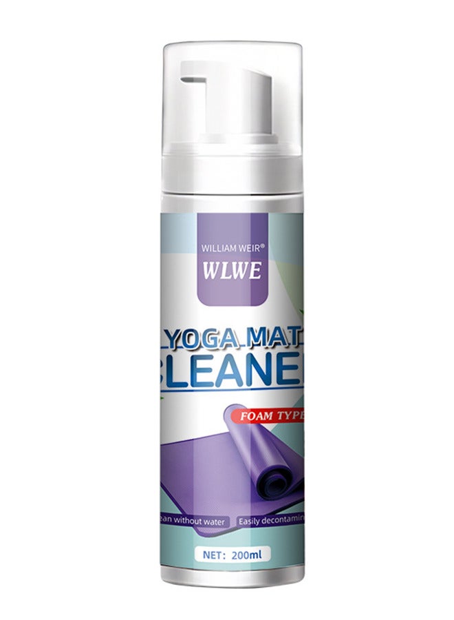Nariele 200ml Yoga Mat Foam Cleaner Spray Wash for Exercise Pilates Workout Mats Fitness Equipment and Gym Accessories Cleaner - Image 2