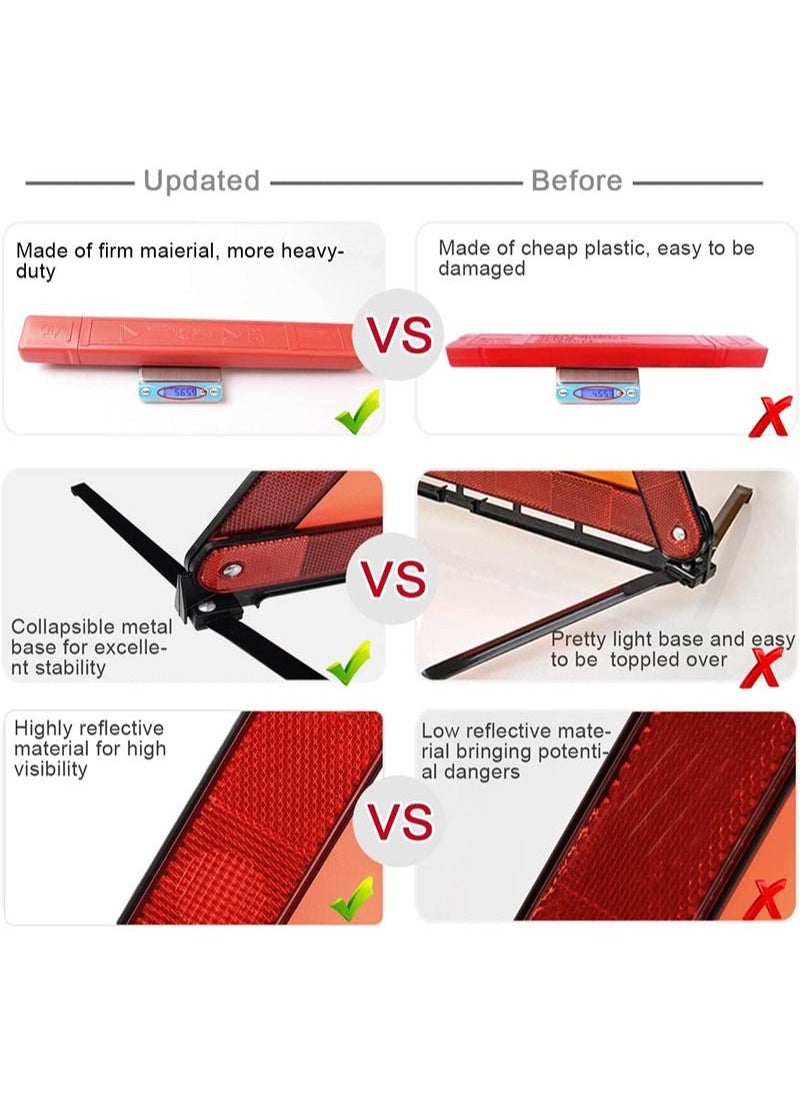 XOOL 5-Pieces Car Emergency Road Side Kits for Use Roadside Breakdowns Emergencies XL-A0538  - Image 4