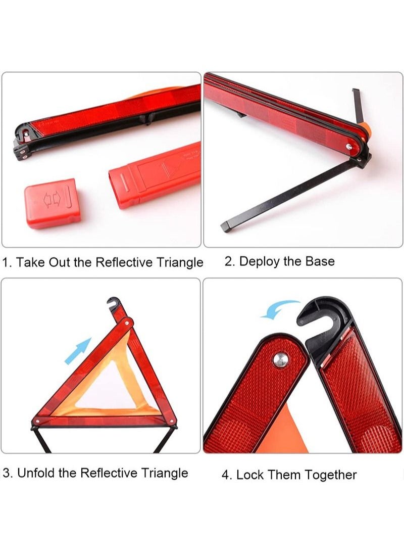 XOOL 5-Pieces Car Emergency Road Side Kits for Use Roadside Breakdowns Emergencies XL-A0538  - Image 2