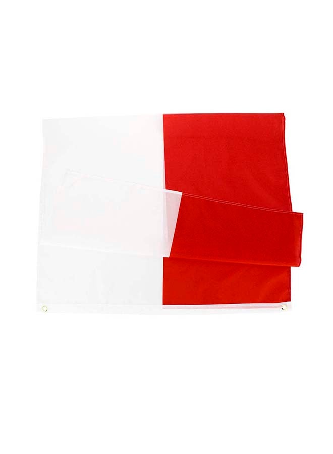 THE BABA Poland Flag 2'X3' (60X90Cm) For Euro 2024 - Good Quality - Indoor And Outdoor Use  - Image 2
