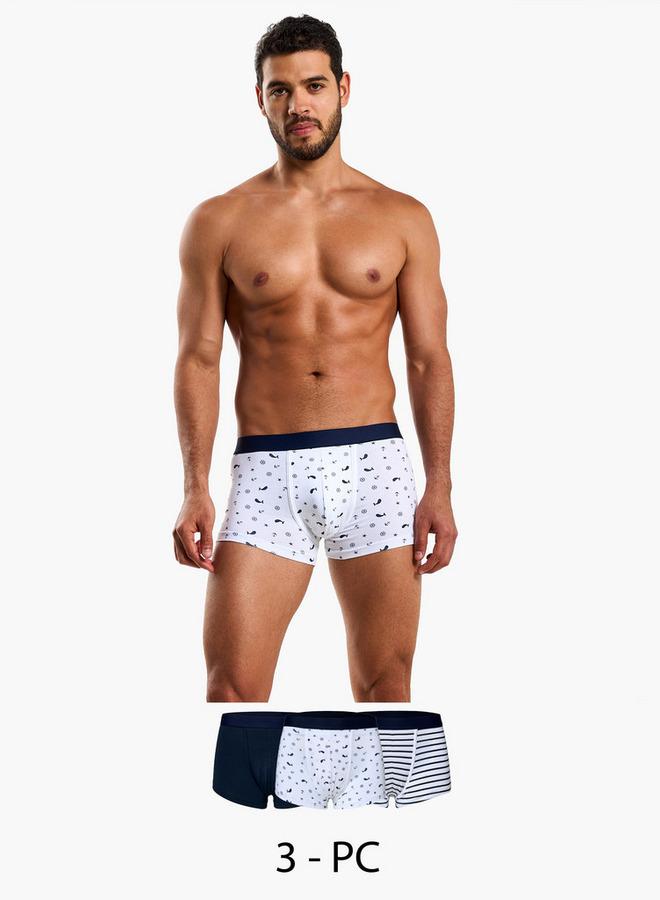 Splash FAV Men Hipster Cotton Trunks Pack of 3 - Image 1