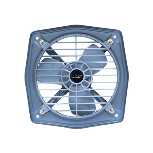 V-Guard Terano L9 Exhaust Fan 225 mm | High-Speed 1350 RPM Motor | 600 m³/h Strong Airflow | Aerodynamic 3 Blades | Robust CRCA Body | Factory-Lubricated Motor | 2-Year Warranty - Image 1