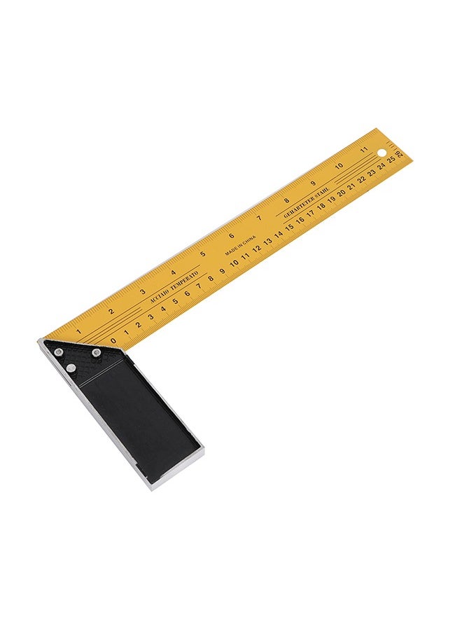 LAWAZIM Try Square - Accurate 90-Degree Carpenter's Tool for Woodworking, Construction, and DIY - Durable Heavy-Duty L-Square Ruler for Precise Measurements in Home Improvement & Engineering  - Image 1