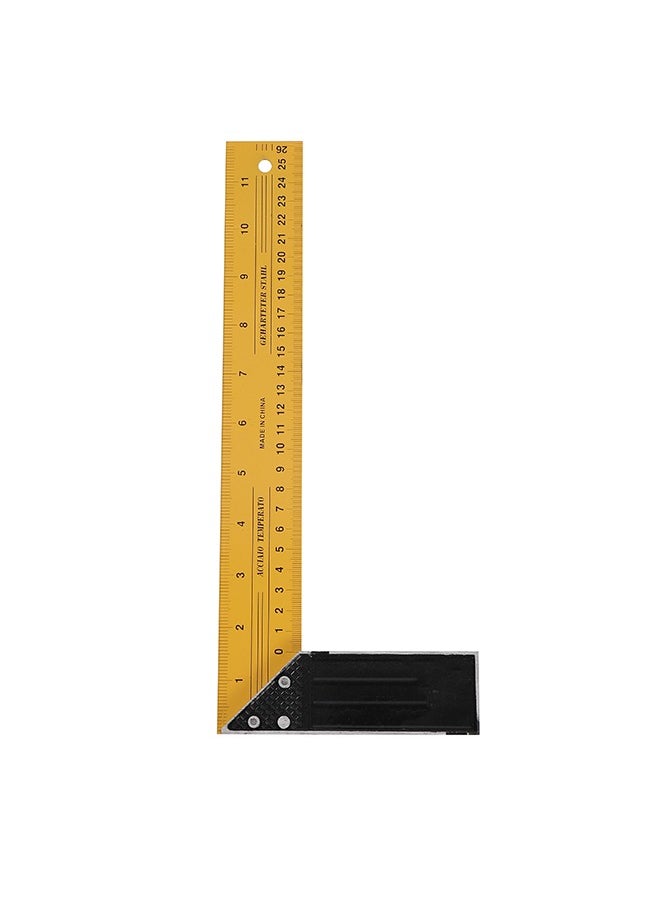 LAWAZIM Try Square - Accurate 90-Degree Carpenter's Tool for Woodworking, Construction, and DIY - Durable Heavy-Duty L-Square Ruler for Precise Measurements in Home Improvement & Engineering  - Image 2