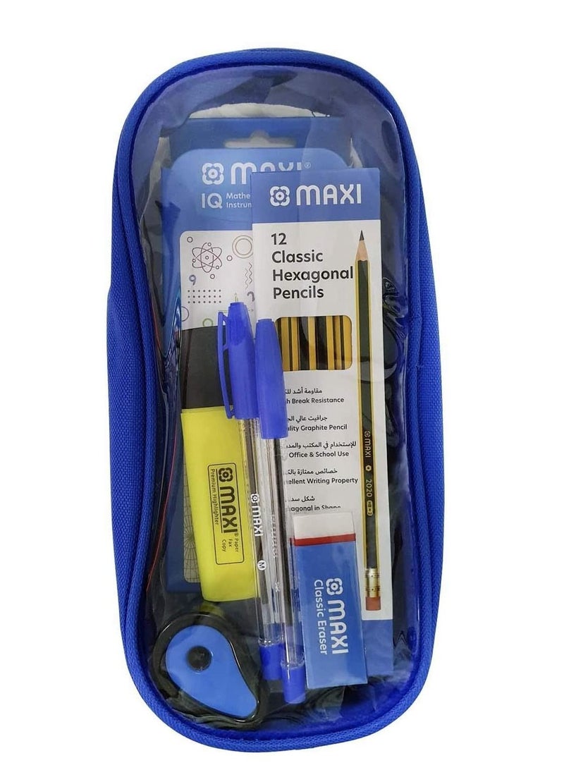 Maxi 28-Piece School Stationery Writing Kit Assorted Colors - Image 2