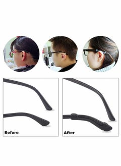 Excefore Optical Premium Grade Comfortable Silicone Anti-Slip Holder for Glasses, Ear Hook, Eyeglass Temple Tip 4 Pair Protectors Eyeglasses Retainers Glasses Stoppers Grip  - Image 2