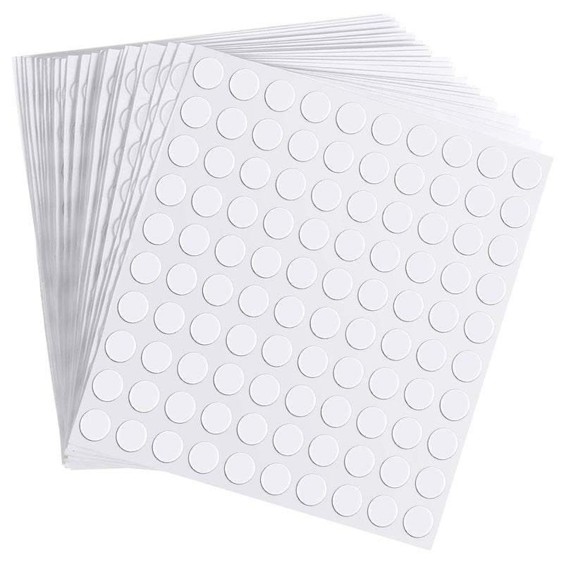 SNEHIDA SNEHIDA Transparent DoubleSided Tape Stickers Round Acrylic No Traces Adhesive Sticker Creative Super Sticky Waterproof Small Stickers Round Singel Sticker Tape 5 