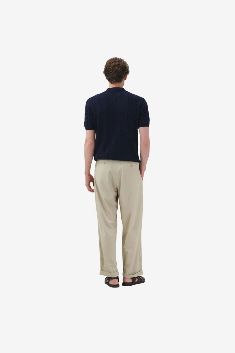 Giesto Beige Natural GIESTO Men's Tailored Suit Pants for Men | Best Price UAE