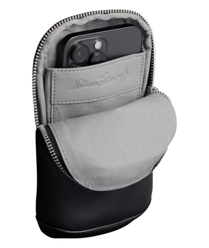 STANLEY Cross Bottle Essentials Case Max | Phone, Wallet, Keys Holder for Water Bottle | Faux Leather Accessory Pouch for Carry All Strap | Tumbler Cup Accessories | BPA-Free | Black - Image 2
