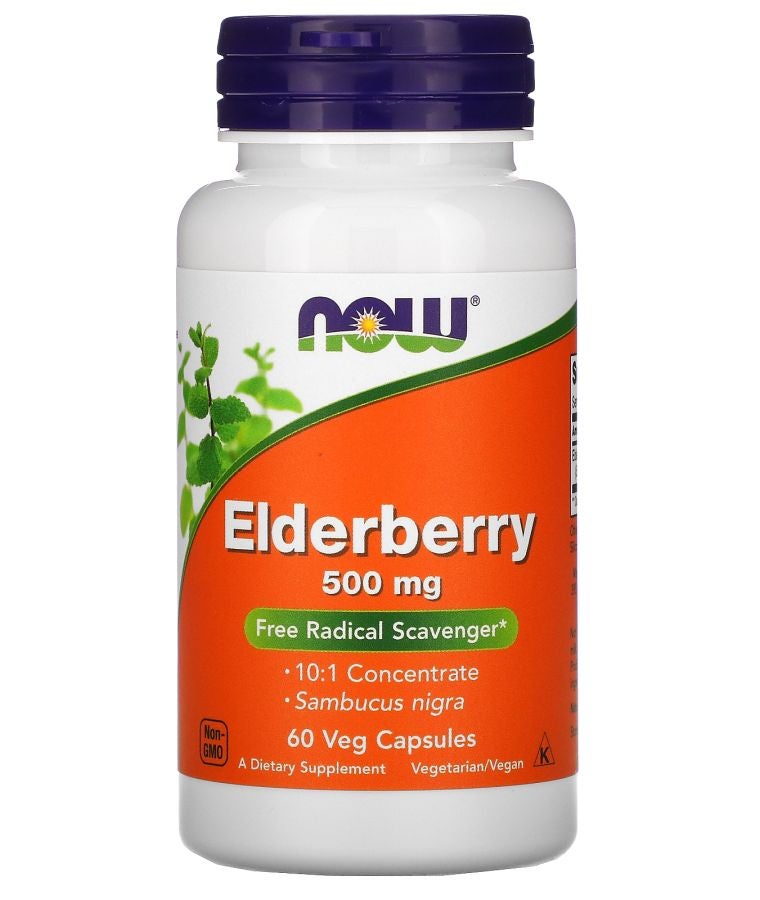 Elderberry 500 mg 60 Veg Capsules
