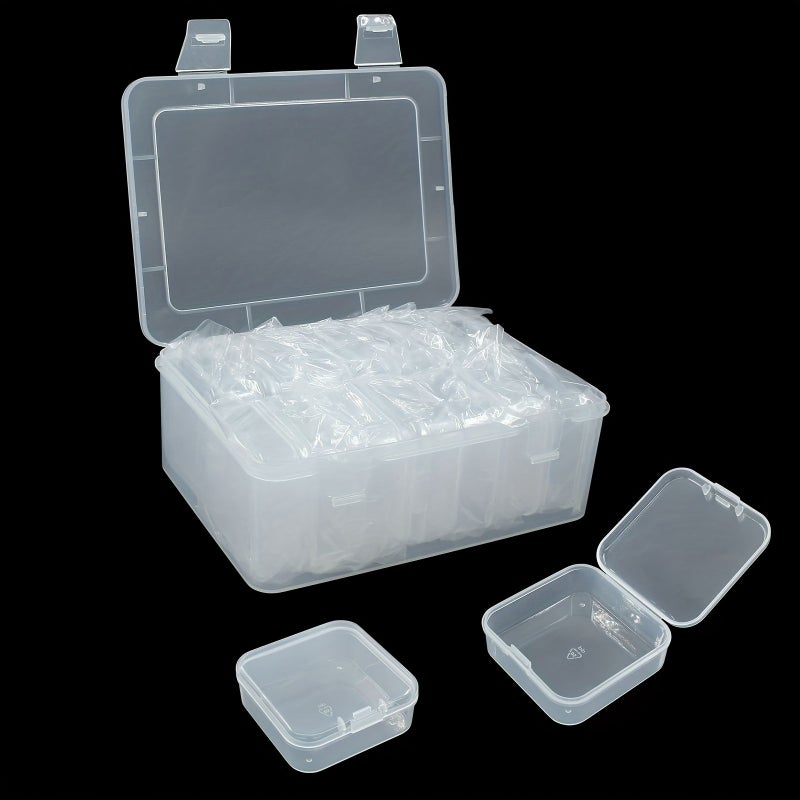 15 Pcs Clear Plastic Bead Organizer Box With 14 Mini Cases For Jewelry Storage - Image 2