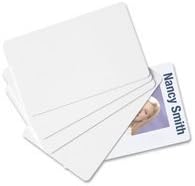 SICURIX Blank ID Card 2 18 x 3 38 White 100Pack