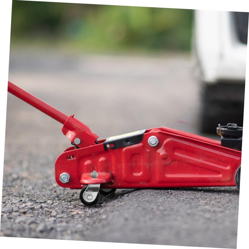 3Pcs Heavy Duty Floor Jack Caster Wheels 4 Inch Swivel Accessory for Easy Movement and Stability Garage Replacement - Image 5
