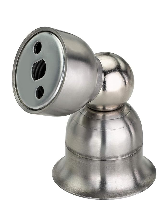 JAGGER JAGGER JBA256 Heavy Duty Stainless Steel 3 inch Door Magnet Stopper SoftCatch Door Stop Door Magnets to Hold Door Door Magnet 360 Angle Hold with Screw Fitting Combo Pack 2  - Image 5
