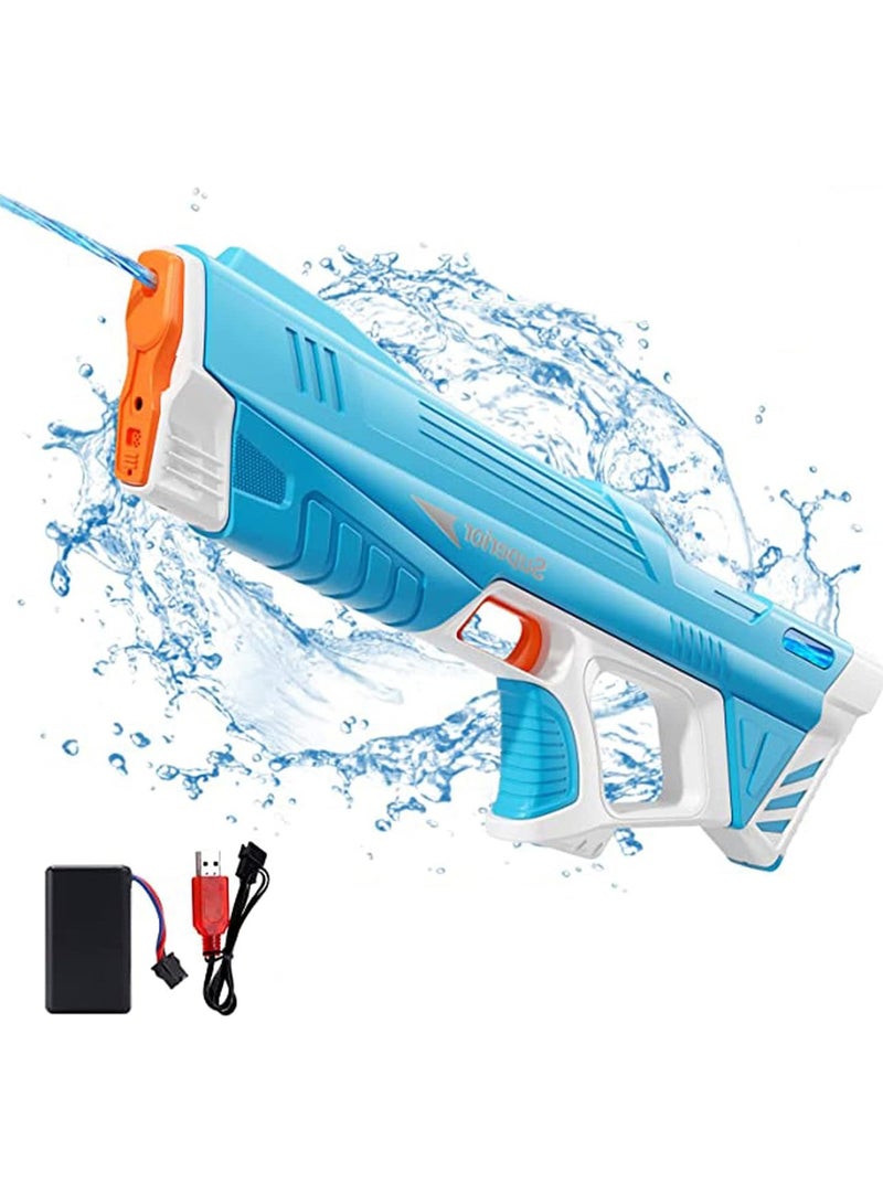 Electric Water Gun Auto Suction Water Guns for Adults&Kids Squirt Guns 39 Ft Range Battery Powered Squirt Gun Automatic Water Blaster Pool Beach Outdoor Party Toys for Kids（280ml） - Image 1