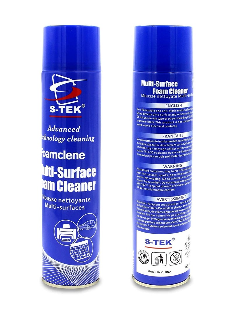 S-TEK - S-TEK Multipurpose foam cleaner 650 ml - Image 1