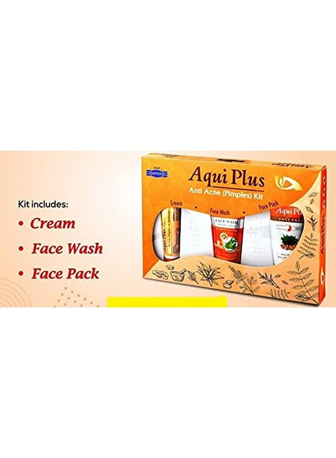 hapdco Aqui Plus Anti Acne (Pimples) Kit - Image 3
