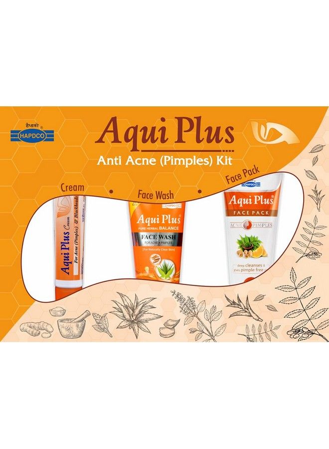 hapdco Aqui Plus Anti Acne (Pimples) Kit - Image 5