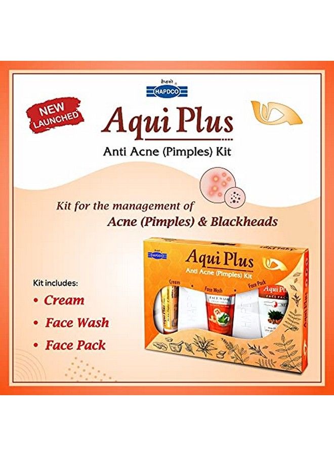 hapdco Aqui Plus Anti Acne (Pimples) Kit - Image 4