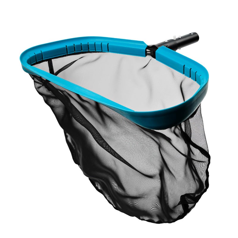 POOLWHALE Pool Skimmer Net Rake, Aluminum Frame Deep Nylon Net, Ultra Fine Mesh Pool Nets for Cleaning Leaves, Debris & Swimming Pools Skimming - Image 1