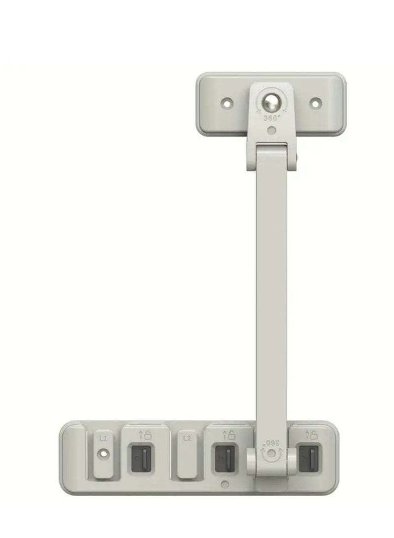 Adjustable Home Baby Safety Lock Buckle Children Windows Limit Holder Sliding Door Locks Anti-Falling Kids Security Protection - Image 1