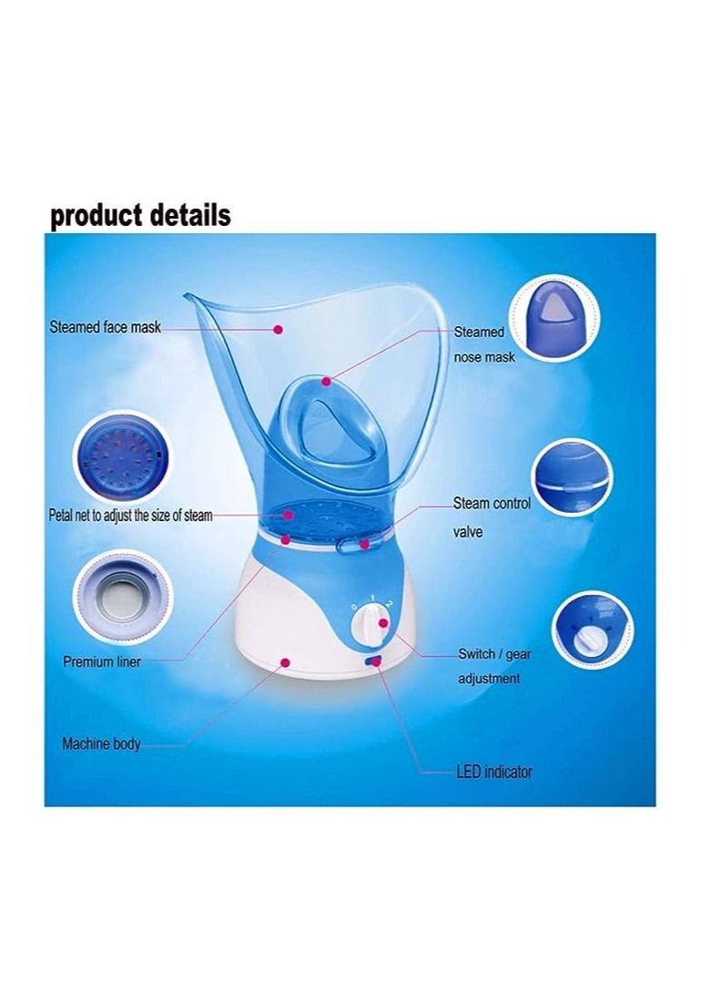 أوريتي بخار الوجه الضباب الساخن بخار الوجه ساونا المنزل مرطب الوجه لتبخير الوجه - Image 2