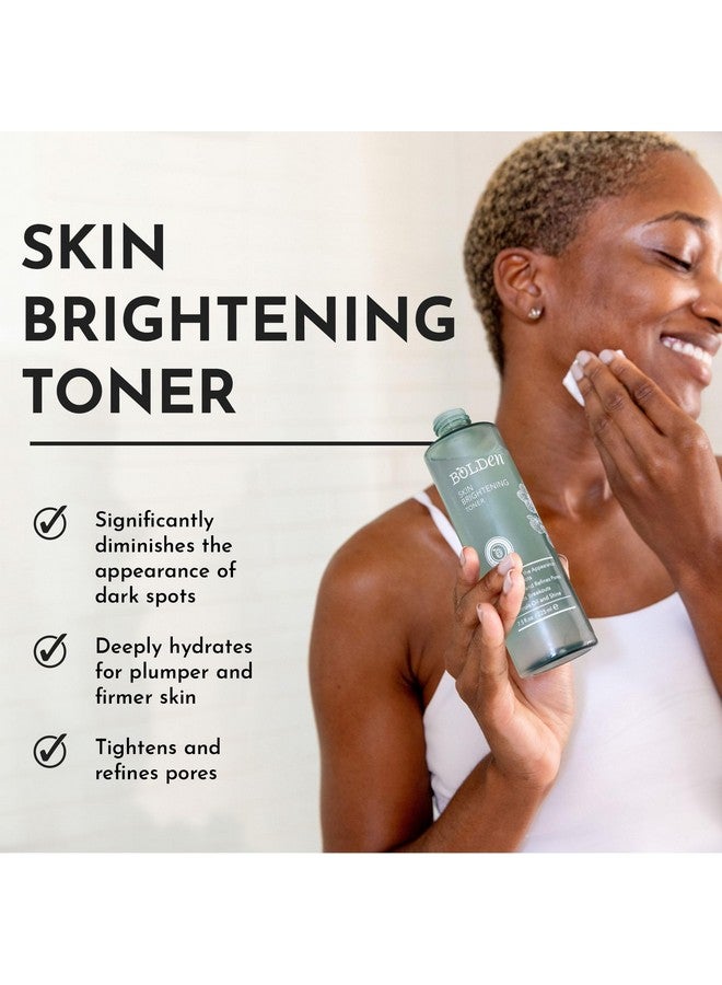 Bolden Skin Brightening Toner | Reduces Breakouts and Appearance of Dark Spots, Oil & Shine | Made with AHA Glycolic Acid, Niacinamide, & Hydrating Hyaluronic Acid | 8.0 Fl Oz - Image 3