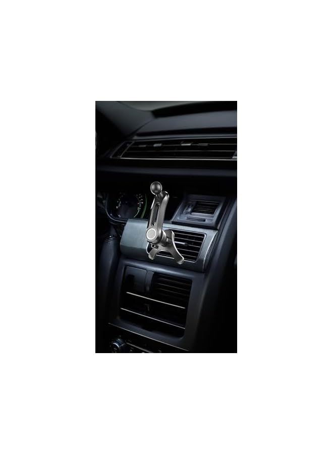 Green Tiger Universal Air Vent Car Phone Holder, 360° Swivel Arm & Extension Rod, Ball Joint for Secure Mounting - Easy Install Windshield Dashboard Clip-On Accessory - Image 2