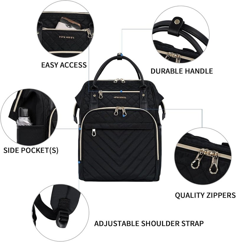 KROSER Laptop Backpack Women's 17 Inch Business - Image 5