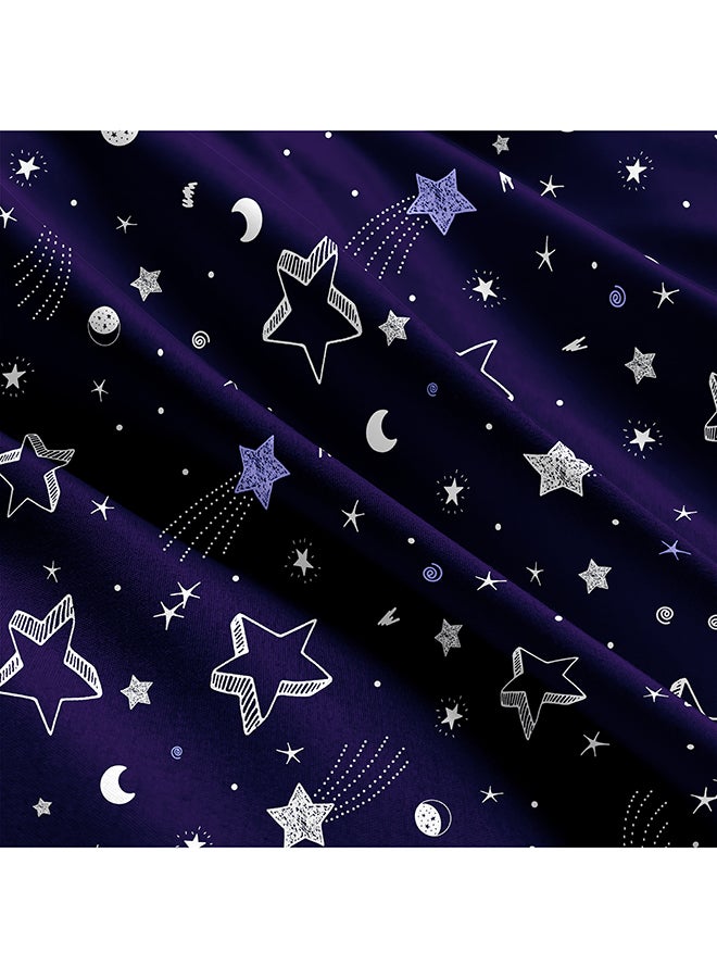 ايست من نون طقم لحاف من ٦ قطع | مصنوع من ألياف دقيقة ناعمة | ألوان متعددة | غطاء لحاف ١٦٠ × ٢٢٠ سم، ملاءة سرير ١٢٠ × ٢٠٠ سم مع جيب عميق ٣٠ سم، ٤ أكياس وسائد ٥٠ × ٧٥ سم | مناسب لمرتبة فردية - Image 3