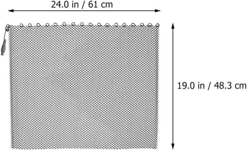 2pcs Heat-resistant Black Metal Mesh Fireplace Screen Panels Iron Fireplace Mesh Curtains Fireproof Sparks Guard For Home Use - Image 5