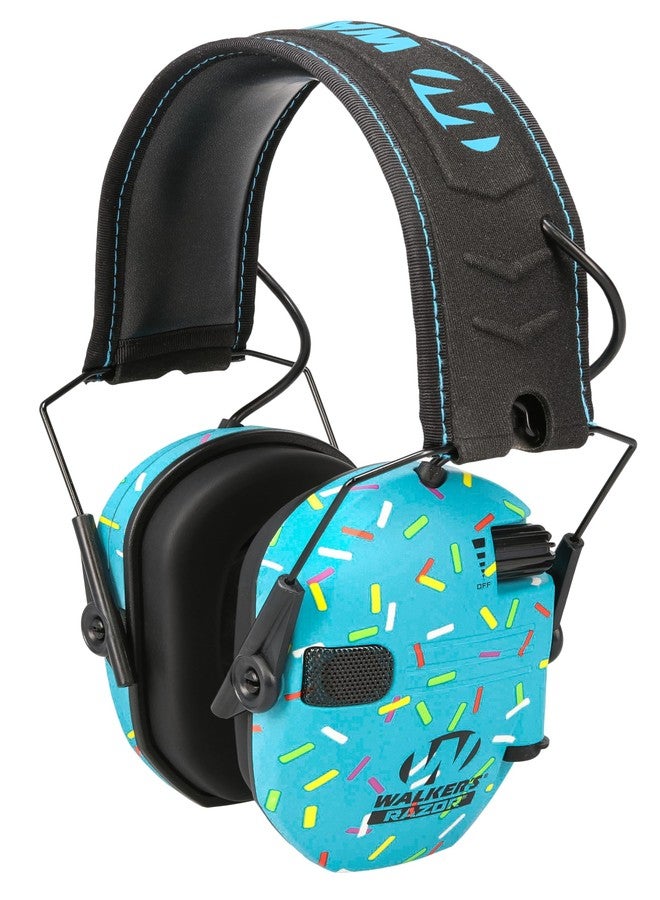Walker's Earmuffs, Blue Sprinkles, One-Size - Image 1