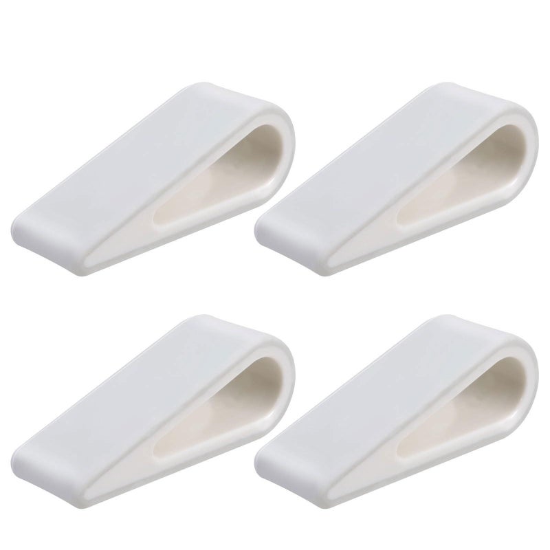Adjustable Laptop Cooling Stand Holder 4 Pack White Heightening Support For Desk - Image 2