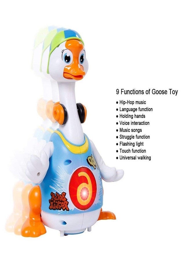EUPHORIA Rk Toys New Duck Dancing Hip Hop Musical Goose with Interactive Function, Music and Lights Toy for Kids,, Multi - Image 2