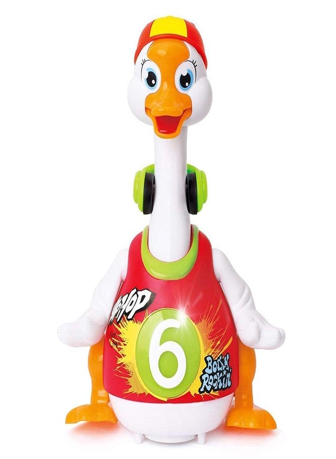 EUPHORIA Rk Toys New Duck Dancing Hip Hop Musical Goose with Interactive Function, Music and Lights Toy for Kids,, Multi - Image 1