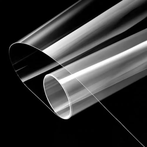 MEGICOLIM Clear Security and Safety Window Film Shatterproof Adhesive UV Blocking Explosion-Proof Glass Protective Vinyl for Home and Office, 2mil, 0.05mm, 17.7Inch x 10Feet - Image 1