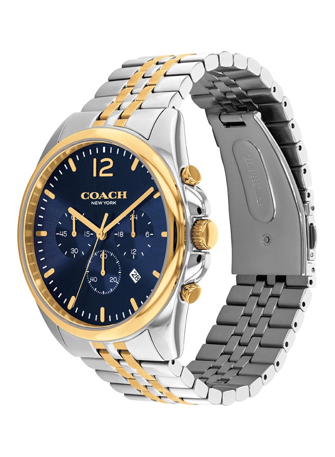 COACH Men's Chronograph Round Shape Stainless Steel Wrist Watch 14602659 - 43 Mm - Image 2